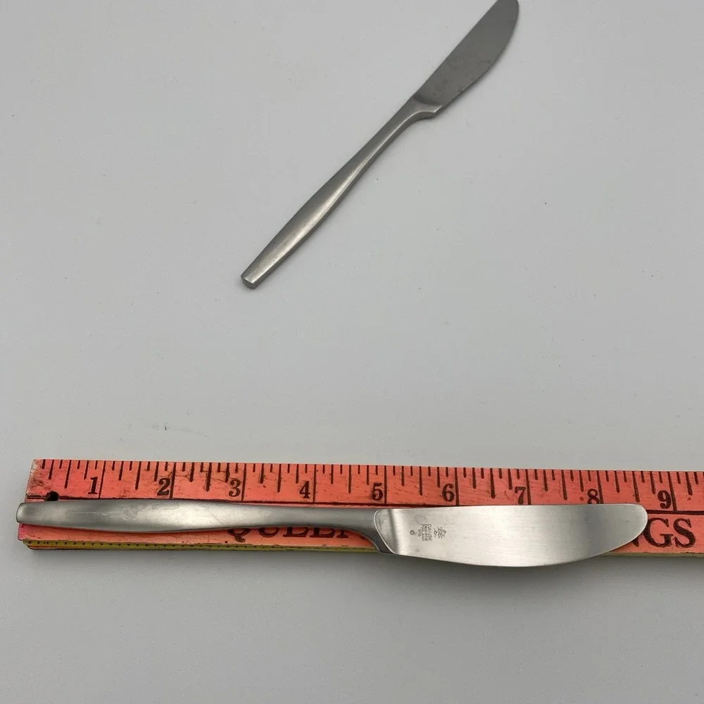 SET OF‎ 2 MCM DANSK VARIATION V STAINLESS STEEL 8-1/2